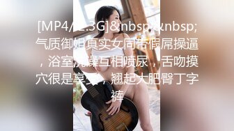 [MP4/ 2.3G]&nbsp;&nbsp;气质御姐真实女同带假屌操逼，浴室洗澡互相喷尿，舌吻摸穴很是享受，翘起大肥臀丁字裤