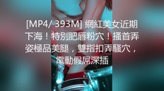 [MP4/ 393M] 網紅美女近期下海！特別肥唇粉穴！搔首弄姿極品美腿，雙指扣弄騷穴，電動假屌深插