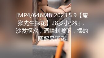 [MP4/646MB]2023.5.9【瘦猴先生探花】28岁小少妇，沙发抠穴，酒精刺激下，操的陶醉又沉迷