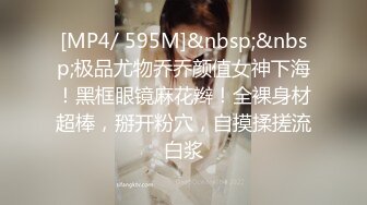 [MP4/ 595M]&nbsp;&nbsp;极品尤物乔乔颜值女神下海！黑框眼镜麻花辫！全裸身材超棒，掰开粉穴，自摸揉搓流白浆