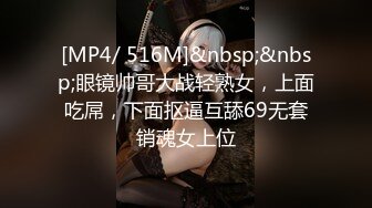 [MP4/ 516M]&nbsp;&nbsp;眼镜帅哥大战轻熟女，上面吃屌，下面抠逼互舔69无套销魂女上位