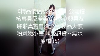 《精品情侶私拍泄密》公司稽核專員反差美女何X庭與男友啪啪真實自拍流出 極品大波粉嫩嫩小筆 叫聲超贊～無水原檔 (5)