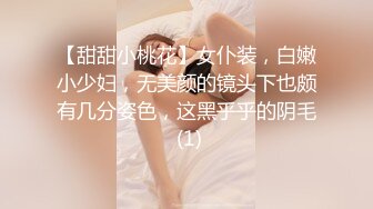 【甜甜小桃花】女仆装，白嫩小少妇，无美颜的镜头下也颇有几分姿色，这黑乎乎的阴毛 (1)